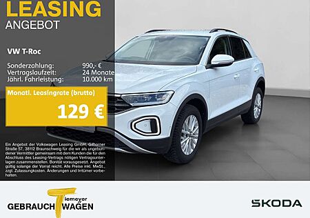 VW T-Roc Volkswagen 1.0 TSI LIFE NAVI PDC LED SITZHZ