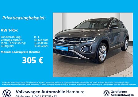VW T-Roc Volkswagen 1.5 TSI DSG Style AHK Ganzjahresreifen Nav