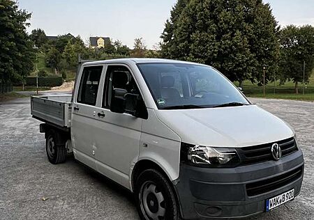 VW T5 Transporter Volkswagen Doka Pritsche / mit Austauschmotor