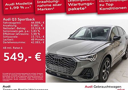 Audi Q3 35 TFSI S-TRO*S-LINE*MATRIX*PANO**