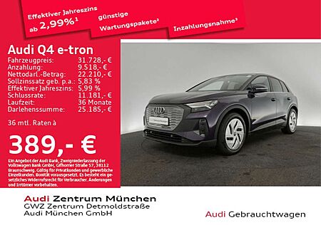 Audi Q4 e-tron 40 S line AHK/Virtual+/Matrix/Navi