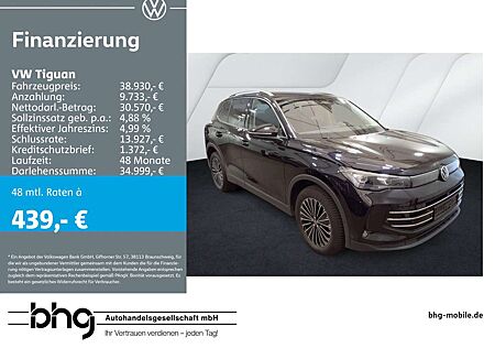 VW Tiguan Volkswagen 1.5 eTSI Elegance DSG #AHK #IQ.Light #Kam