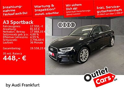Audi A3 30 TFSI S line MatrixLED VC Sitzhei