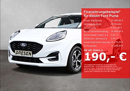 Ford Puma ST-Line 1.0 LED-Licht/Navi/Rückfahrkamera/Winterpa