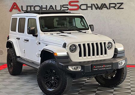 Jeep Wrangler Sahara Offroad AHK Sky ACC Leder Navi Led FahrAss