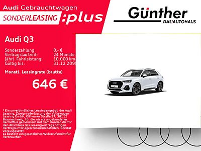 Audi Q3 40 TFSI QUATTRO S-LINE+LEDER+PANORAMADAC+LED+