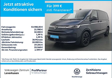 VW T7 Multivan Volkswagen Style 7 SITZE KEYLESS NAVI VIRT HUD
