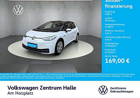 VW ID.3 Volkswagen Pro 107 kW (145 PS) 1-Gang-Automatik