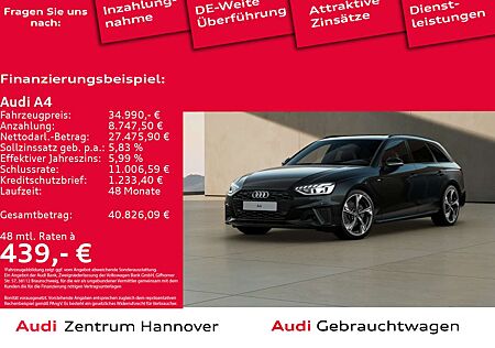 Audi A4 40 2.0 TFSI Avant S line (EURO 6d)