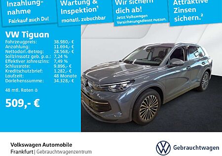 VW Tiguan Volkswagen 2.0 TDI DSG Life Navi AHK Sprachassistent
