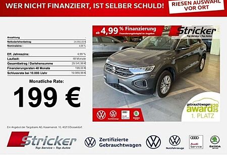 VW T-Roc Volkswagen Life 1.5TSI DSG 199,-ohne Anzahlung Navi ACC