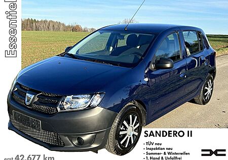 Dacia Sandero II Essentiel 1. Hand unfallfrei TÜV neu