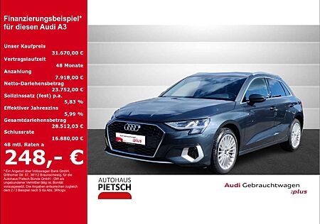 Audi A3 Sportback 35 TFSI advanced AHK SmartInterface
