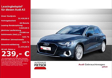 Audi A3 Sportback 35 TFSI advanced AHK SmartInterface