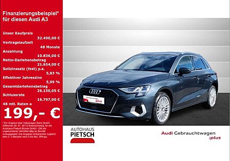 Audi A3 Sportback 35 TFSI advanced AHK SmartInterface