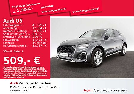 Audi Q5 40 TDI qu. S tronic S line AHK/Virtual+/Kamer