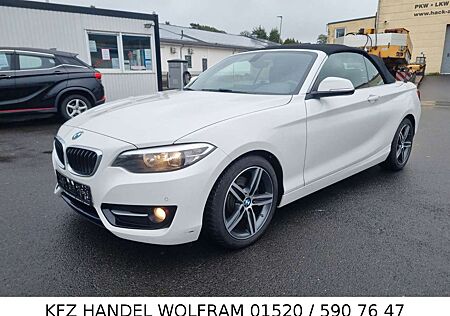 BMW 225 d Cabrio Sport Line Sportsitze Automatik Navi