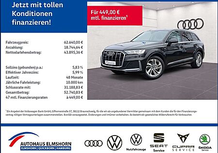 Audi Q7 S line 50 TDI quattro tiptr. STANDHEIZ HEAD 4xKAM