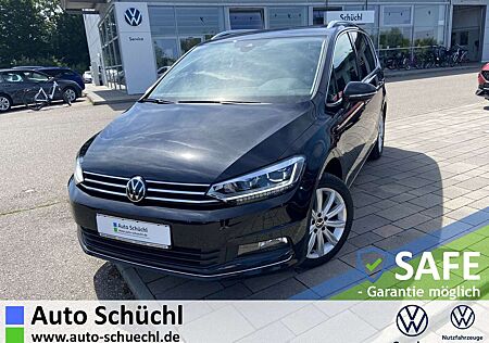 VW Touran Volkswagen 2.0 TDI DSG HIGHLINE 7-SITZER NAVI+LED+17