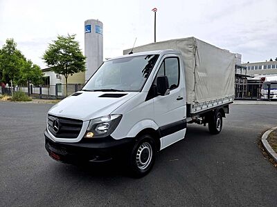 Mercedes-Benz Sprinter SPRINTER II 213 CDI, PRITSCHE + PLANE, KLIMA, 3 SITZER