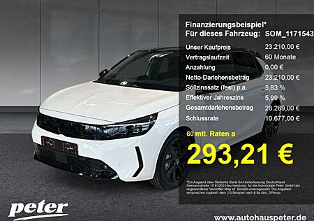 Opel Corsa F GS 1.2 Mildhybrid (eDCT) Verfügbar ab dem 27.09.2025