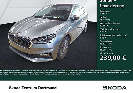 Skoda Fabia 1.0 DRIVE PANO CAM ACC AHK-VORB. NAVI ALU