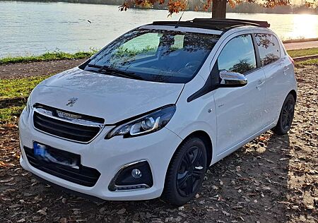 Peugeot 108 VTI 72 Top Style Faltdach-Kamera-SHZ-Allwetter