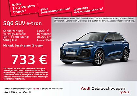 Audi SQ6 e-tron qu. Edition One Pano/B&O/Luftfed
