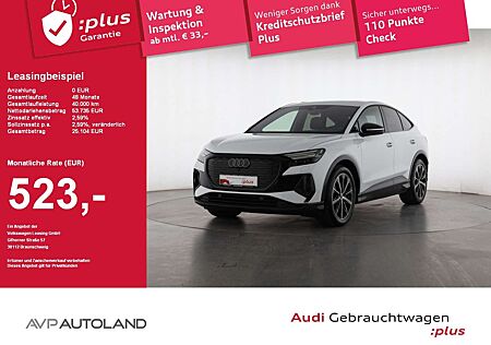 Audi Q4 e-tron Q4 Sportback 45 e-tron quattro S line MMI NAVI+