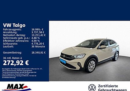 VW Taigo Volkswagen 1.0 TSI +LED+APP+SITZHZG+PDC+VCP+TEMPOMAT+