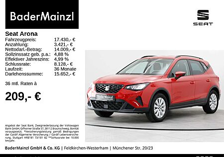 Seat Arona 1.0 TSI Style Kamera SHZ Carplay LED PDC