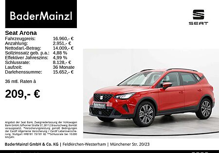Seat Arona 1.0 TSI Style Kamera SHZ Carplay LED PDC