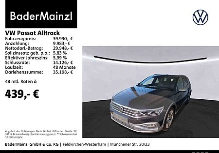 VW Passat Alltrack Volkswagen 2.0 TDI 4M DSG Stdhz Pano Leder