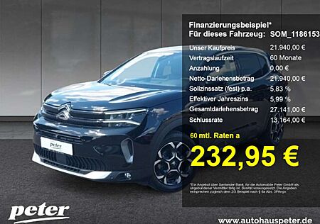 Citroën C5 Aircross Citroen Max PT 130 EAT8 +NAV+LED+Kamera+