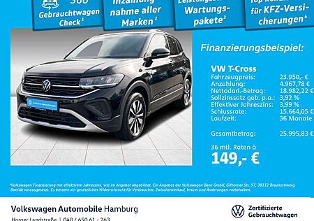 VW T-Cross Volkswagen Goal 1.0 TSI Sitzheizung CarPlay Kamera