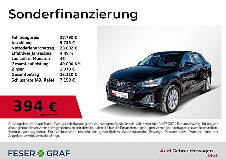 Audi Q2 35 TFSI S tronic /LED/Leder/ACC/Navi+/Kamera