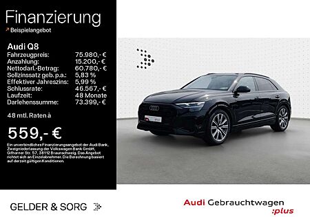 Audi Q8 45 TDI qu. AHK*Tour*Stadt*AIR*HuD*360