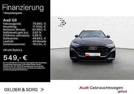 Audi Q8 45 TDI quattro AHK*Tour*Stadt*AIR*HuD*Virtual