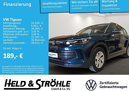 VW Tiguan Volkswagen 1.5 eTSI DSG AHK LED NAV KAM PDC SHZ