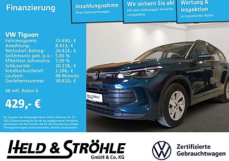 VW Tiguan Volkswagen 1.5 eTSI DSG AHK LED NAV KAM PDC SHZ