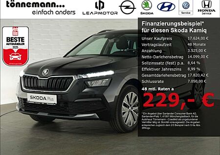 Skoda Kamiq CLEVER TSI+LED LICHT+SITZHEIZUNG+PARKPILOT VO+HI+V