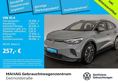 VW ID.4 Volkswagen Pro Performance CCS LED Navi ParkPilot AppC