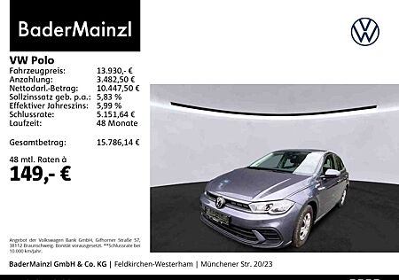 VW Polo Volkswagen 1.0 TSI Fresh LED Virtual DAB+ Klima