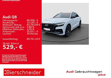 Audi Q8 60 TFSI e qu S-Line 22 AHK B&O HuD PANO 360