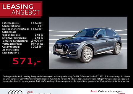Audi Q5 50 TFSI e qu S line MATRIX AHK 20" advanced