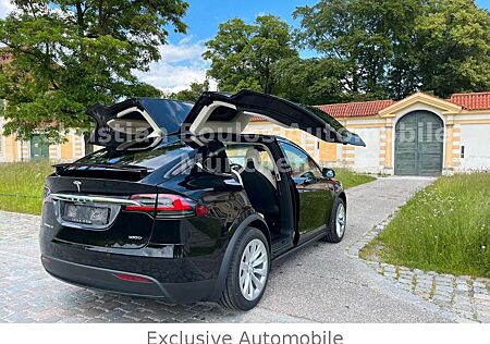 Tesla Model X 100D Enhanced Autopilot Cream Premium