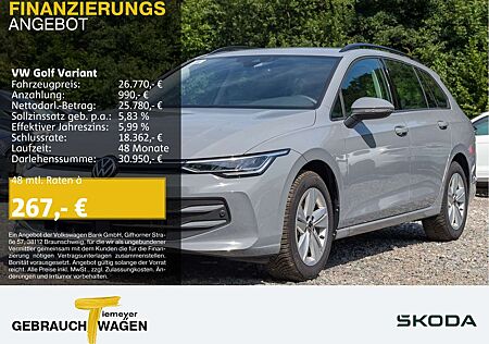 VW Golf Variant Volkswagen 1.5 eTSI DSG LIFE AHK ALLWETTER SIT