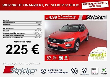 VW T-Roc Volkswagen Style 1.6TDI 225,-ohne Anzahlung AHK Kamera