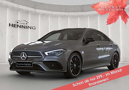 Mercedes-Benz CLA 250 Coupé AMG Night Leder Panorama Kamera 19