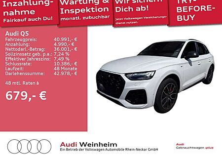 Audi Q5 50 TFSIe Edition One 2x S-Line Matrix-LED Bla